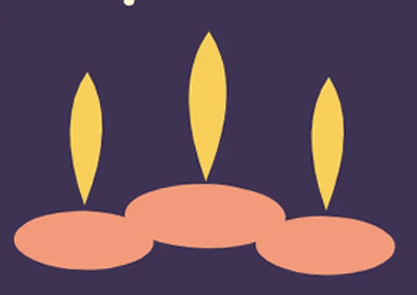 first Diwali, a drawing