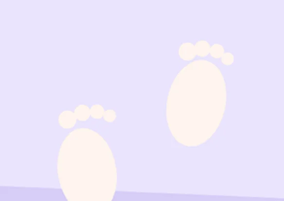 first steps, a drawing